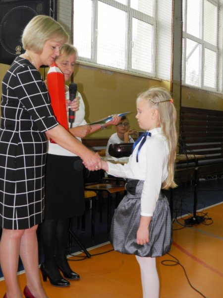 Pasowanie na ucznia klasy I.